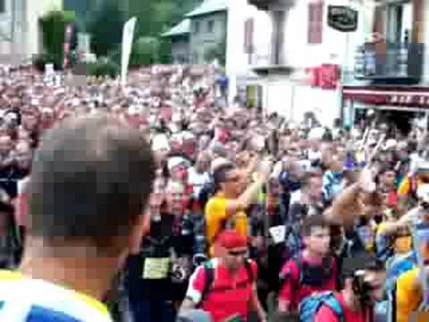 UTMB 2008 Start Depart Partenza