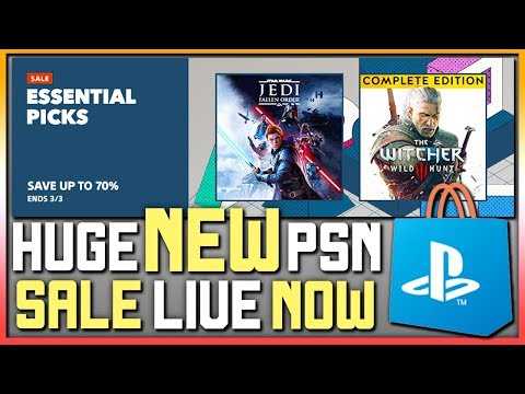 AWESOME NEW PSN SALE LIVE RIGHT NOW - TONS OF GREAT PS4 GAME DEALS!