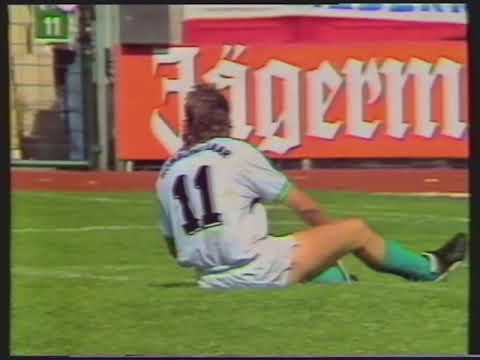 1987/88: FC Homburg - FC Bayern Munich 3:2 (ARD report)