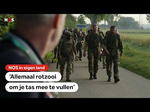 Militairen mogen geen kilootje te weinig meenemen tijdens Vierdaagse