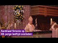 Kardinaal Simonis op 88-jarige leeftijd overleden