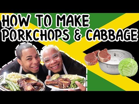 How To Make PorkChops & Cabbage | In Di Kitchen w/ BaddieTwinz