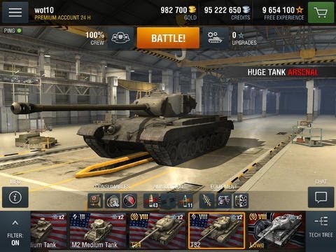 World of Tanks Blitz IOS