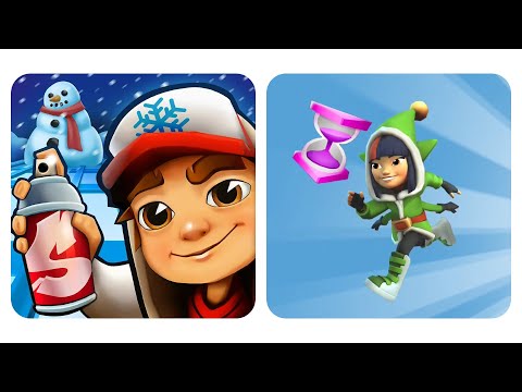 Subway Surfers Tag Time Attack Event North Pole vs Subway City Xmas