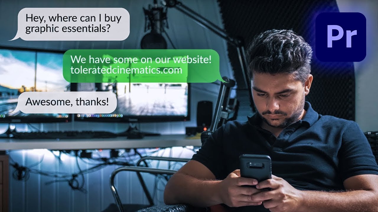 How To Create a Message Bubble in Premiere Pro | EASY | Tutorial