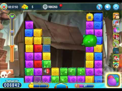 Pet Rescue Saga Nivel 2372 sin booster.-