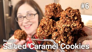 No Bake Salted Caramel Cookies | Fast & Easy Holiday Cookie Recipe