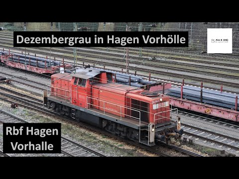 December gray railway purgatory in Hagen entrance hall | Alex E | marshalling yard