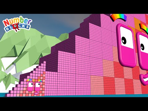 New Meta Numberblocks Puzzle 182,000,000 BIGGEST - Learn to Count Numbers Pattern
