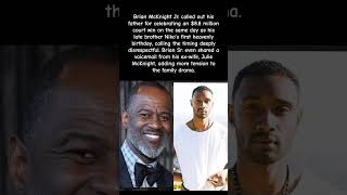 Brian McKnight Jr. CALLS OUT  his Dad for celebrating an $8.8 MILLION! #brianmcknight #dad #shorts