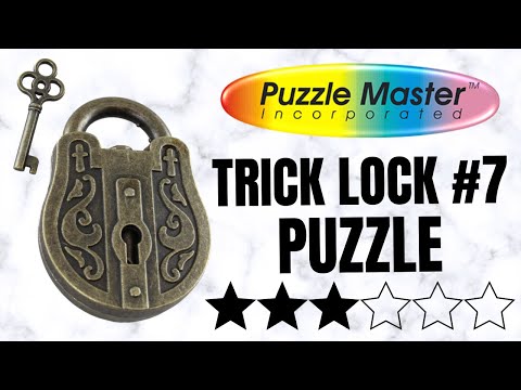 TRICK LOCK #7 PUZZLE SOLUTION