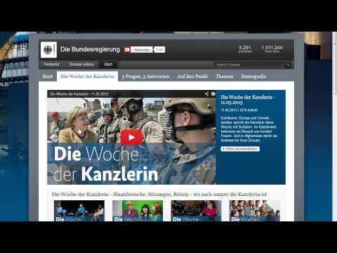 BeliMedia - Politik #1: YouTube Kanal der Bundesregierung
