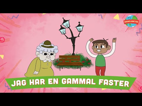Animerad Barnplaneten video - Jag har en gammal faster