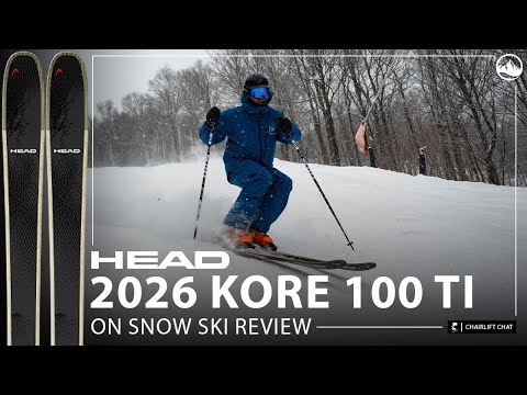 2026 Head Kore 100 Ti On Snow Ski Review with SkiEssentials