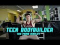 Gymshark unboxing and teen bodybuilder Jackson Jones training BACK!