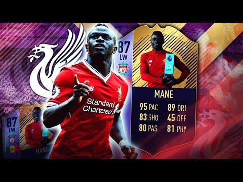 POTM MANE 87!! BEST WINGER IN THE PREMIER LEAGUE? FIFA 18 ULTIMATE TEAM