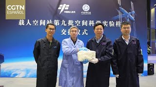 La estación espacial Tiangong produce un nuevo lote de muestras de experimentos científicos