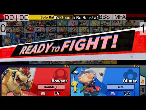 Double D VS BBS MFA - Winner's Finals - It's Good to Be Back #1