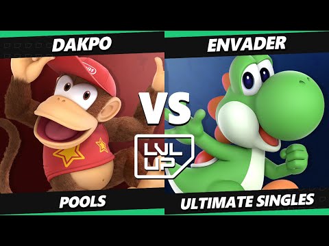 LVL UP EXPO 2025 - Dakpo (Diddy Kong) Vs. Envader (Yoshi) Smash Ultimate - SSBU