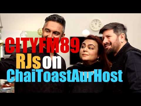 CityFM89 RJs on Chai Toast Aur Host