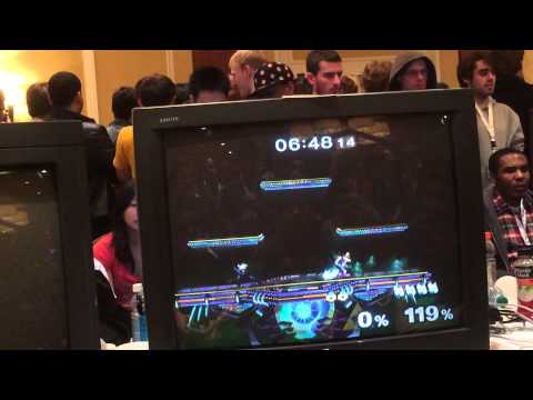 APEX 2014 - VGBC Hax (Fox) vs MGFC Swedish Delight (Sheik) - Losers Round 1 Bracket - Game 2