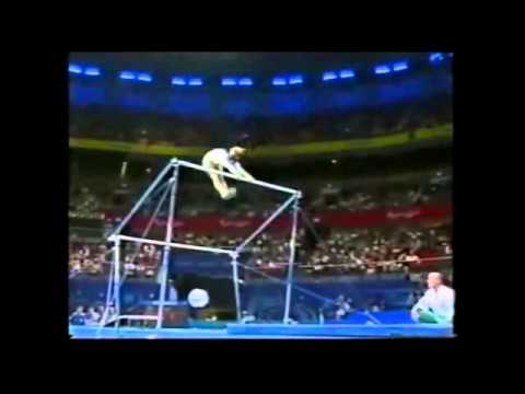 Adrienne Nyeste HUN 2000 Olympic Prelims   Bars 1