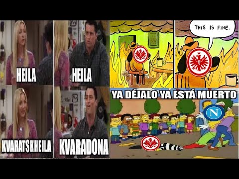 MEMES NAPOLI 3 FRANKFURT 0 CHAMPIONS LEAGUE