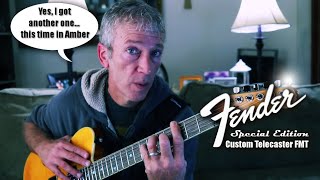 Video thumbnail for Fender Special Edition Custom Telecaster FMT in amber - Shh... It's a secret... by onevoiceinc