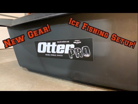 New Otter Sled And HyFax Install! (2020 Ice Fishing Gear!)