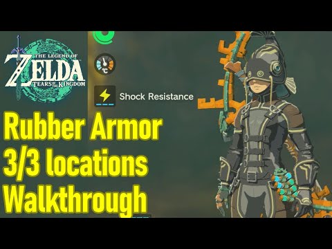Zelda Tears of the Kingdom rubber armor set location guide / walkthrough