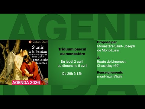 Agenda du 23 mars 2026