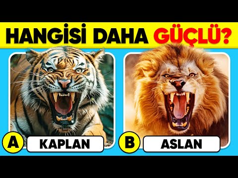 Hayvanları Ne Kadar İyi Tanıyorsun? 🦁🐯✅ Genel Kültür Bilgi Yarışması
