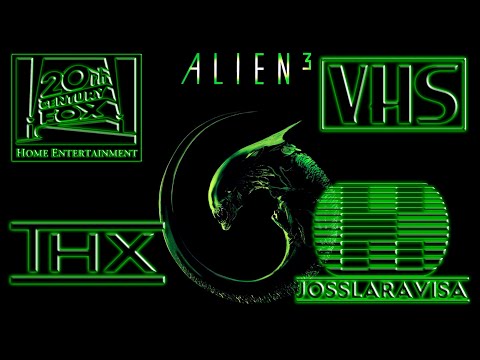 Opening to Alien 3 1992 by Fox Video REMASERED 2005 VHS Variant Disney 20th Century Fox Esp Eng Fra