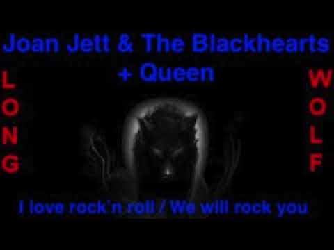 Joan Jett & the blackhearts vs Queen I love rock'n roll vs we will rock you extended mix