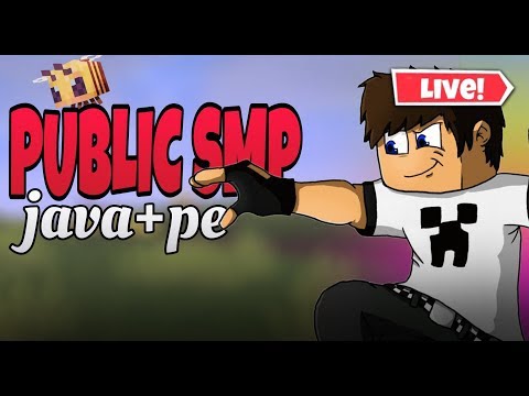 MINECRAFT DAY 4 | PUBLIC SMP LIVE PLAY WITH SUBSCRIBER | JAVA + PE 1.19 | 247 ONLINE