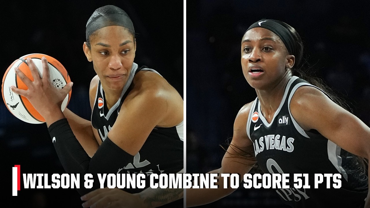 A’ja Wilson and Jackie Young power Aces to end Mystics’ win streak | WNBA on ESPN