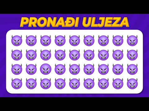 Izbaci Uljeza! Emoji Kviz 🤔 | Zabavni Kviz sa Emojijima
