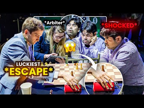 LUCKIEST ESCAPE EVER! | Nakamura vs Donchenko | Round 3 | World Rapid 2024