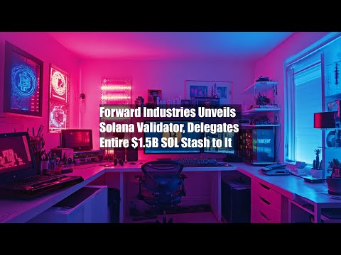 Forward Industries Unveils Solana Validator, Delegates Entire $1.5B SOL Stash to It