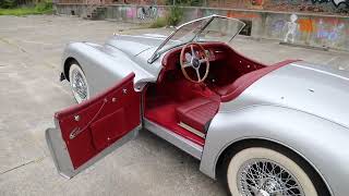 Video Thumbnail for 1956 Jaguar XK 140