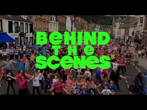 InChorus - Dancing In The Street:  behind the scenes in Peebles (the making of the flash mob)