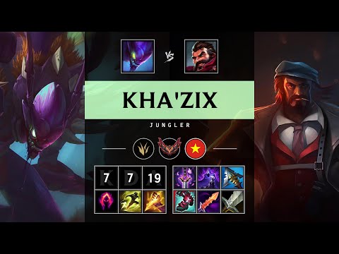 Kha'Zix Jungle vs Graves - VN Grandmaster Patch 25.13