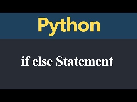 if else Statement in Python Hindi