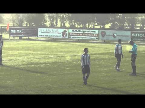 23 jan '16 VV De Meern C2 - IJFC C1 com 1-1 Doelpunt Thom (1-0)