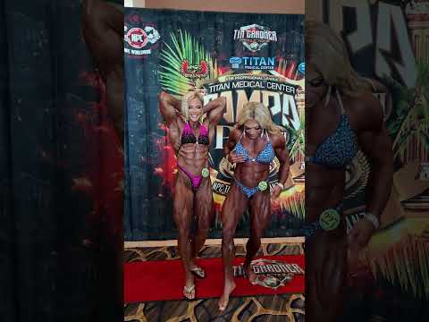 Susan Mathison and Taylor Iraggi - Tampa Pro Abs Pose Off!