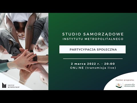 Studio Samorządowe odc.3: Partycypacja społeczna