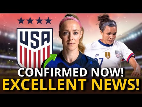 USWNT VS. COLOMBIA: FINALLY! GREAT NEWS! LOOK AT THIS!🎉US WOMEN'S NATIONAL TEAM NEWS