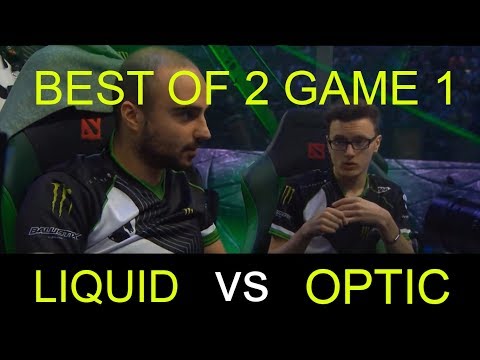 TEAM LIQUID vs OPTIC GAMING THE INTERNATIONAL 8 (GAME 1)  FULL MATCH