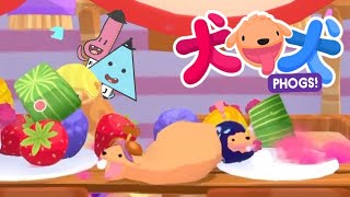 わんこの大食い大会【犬犬(PHOGS!)】