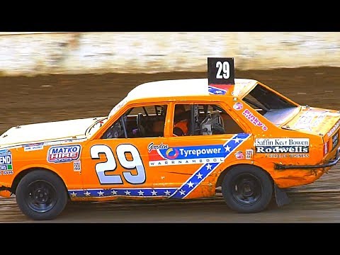 Junior Sedans Heat 4 Laang Speedway 3-3-2018